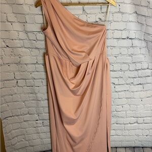 Blush Pink One shoulder
